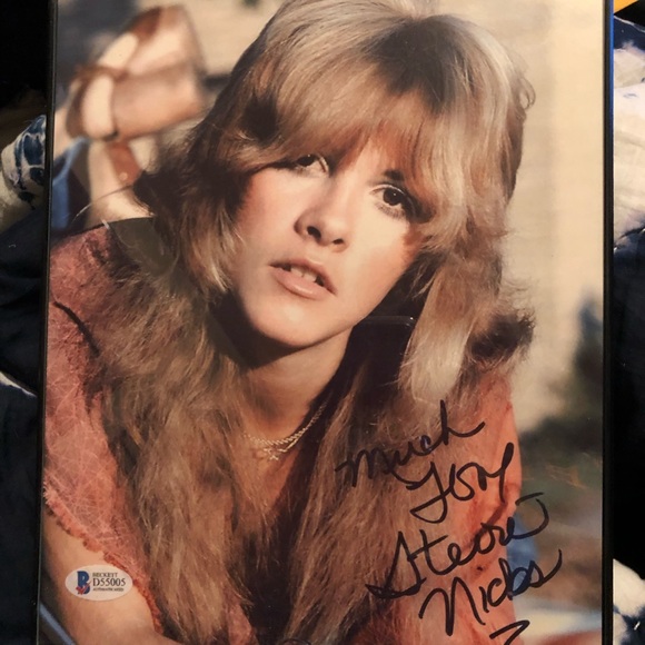 STEVIE NICKS OF FLEETWOOD MAC SIGNED PHOTO 1970’s - Picture 2 of 5